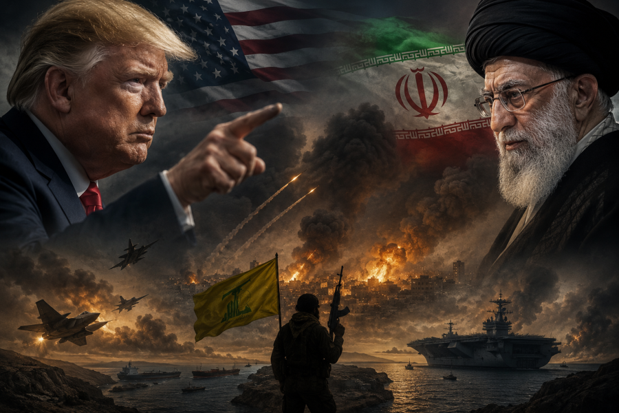 Trump diz que voltará a atacar o Irã se Hezbollah não for contido