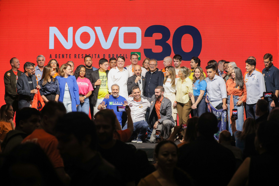 Novo oficializa candidatos e aposta em discurso de renovação para mudar os rumos do Distrito Federal